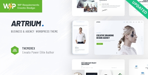 Artrium | Creative Agency & Web Studio WordPress Theme Logo
