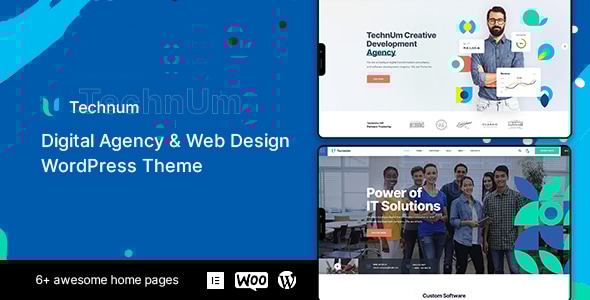Technum | Digital Agency & Web Design WordPress Theme Logo
