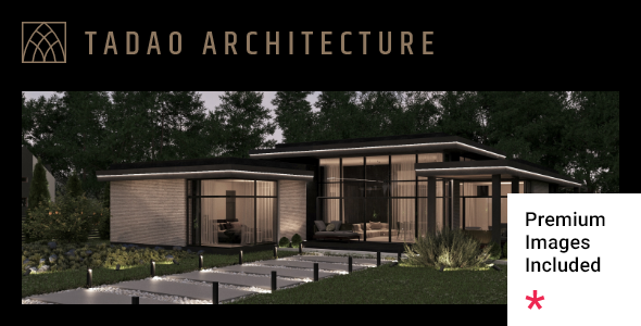 Tadao - Architecture and Interior Design WordPress Theme Logo